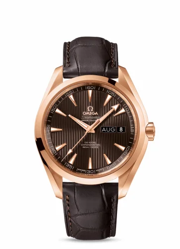 Omega Seamaster Aqua Terra 150M Co-Axial 43 Annual Calendar Red Gold / Grey 231.53.43.22.06.003 (23153432206003)